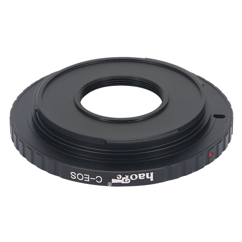 Haoge Manual Lens Mount Adapter for C-Mount CCTV Cine Movie Film Lens to Canon EOS Rebel 80D 70D 60D 50D 550D 500D 5D 5DS 7D EF EF-S Mount Camera - Image 4